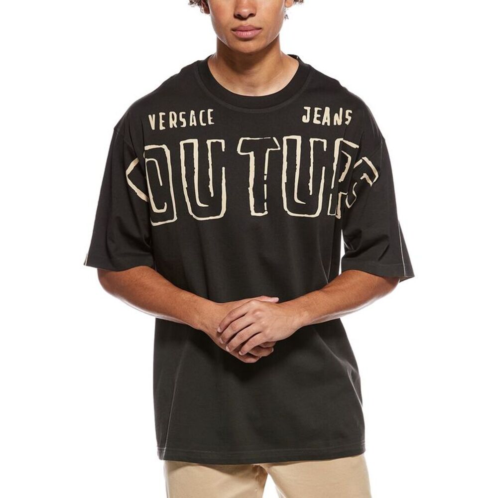 Versace Jeans Couture Mens  T-Shirt, Brown